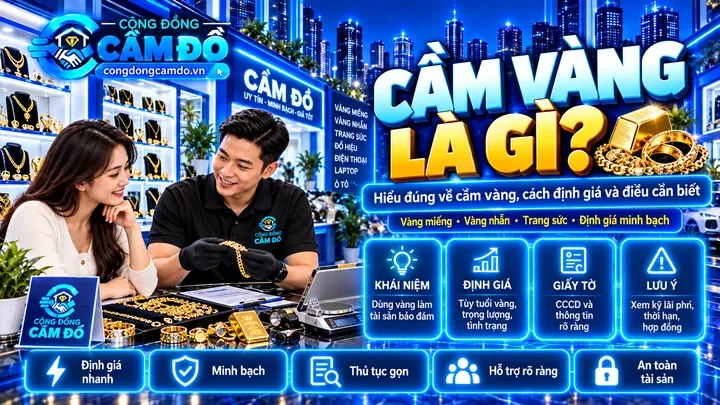 tìm hiểu về cầm vàng là gì?