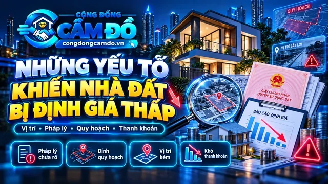 Những Yếu Tố Khiến Nhà Đất Bị Định Giá Thấp